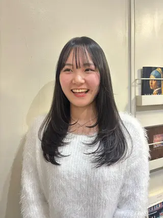 ロング カラー MINX【青山店】所属・asuka/似合わせ /レイヤー/暖色のヘアスタイル