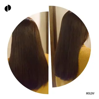 ロング カラー ✨縮毛矯正✨髪質改善 ナカシマ ユミのヘアスタイル