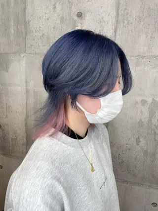 カラー _WHITE 浜松 店長 もえかのヘアスタイル