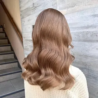 セミロング カラー ParveMix 🩶🫧入江 香名のヘアスタイル