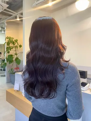 ロング カラー ノエ/ インナーカラー/高岳のヘアスタイル