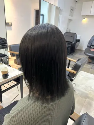 ミディアム カラー 🥀韓国ヘア🥀 宮津真菜のヘアスタイル