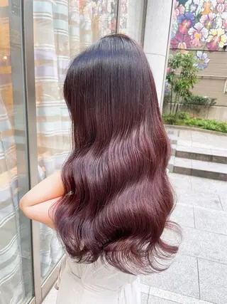 ロング カラー 【縮毛矯正特化】 kyokaのヘアスタイル