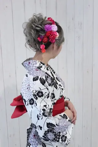 ロング ヘアメイク/着付 AYAKAのヘアスタイル