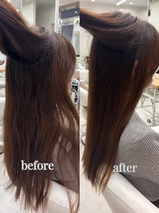 セミロング 𝗆𝗂𝗒𝗎 🐈‍⬛🎀のヘアスタイル