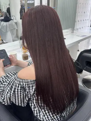 カラー 暖色・髪質改善🍒 吉武杏莉のヘアスタイル