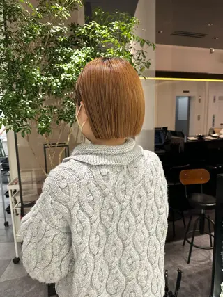 ショート 巻ける縮毛矯正/艶 カラーchika🩵のヘアスタイル