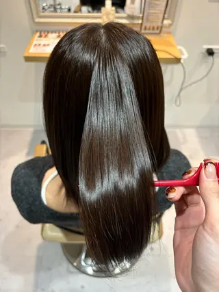 ミディアム 江副 朱星のヘアスタイル