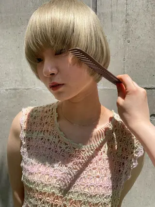 カラー wewe: momoeのヘアスタイル