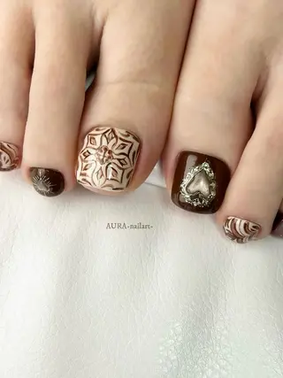 ネイル AURA nailartのネイルデザイン