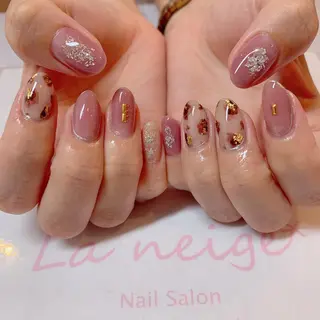 ネイル La neige* yuki 🥯🍑のネイルデザイン