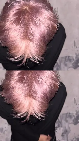 ショート カラー メンズ レイヤー/ボブ /🦋Ayana🦋のヘアスタイル