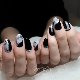 ネイル infinity skyのネイルデザイン