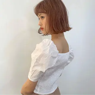 ショート 艶カラー/フェイス レイヤー/たむのヘアスタイル