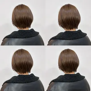 ショート 1/f hair space所属・河口 友里のヘアスタイル