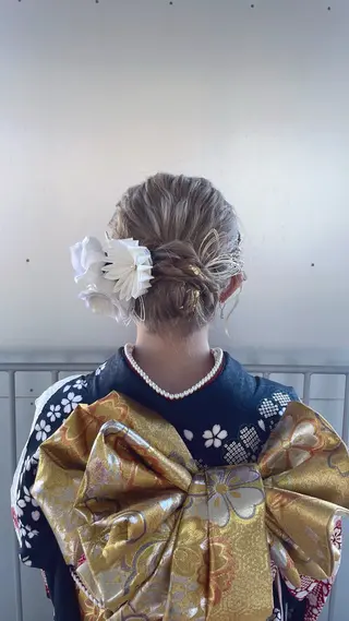 ヘアアレンジ そ ら．のヘアスタイル