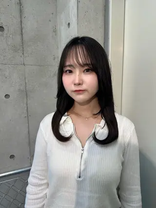 ミディアム ‪❥ブリーチ💗 MIKUのヘアスタイル