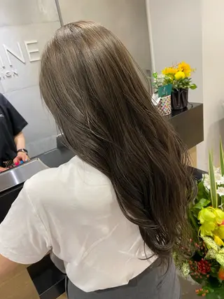 ロング カラー ohana所属・中尾 綺のヘアスタイル