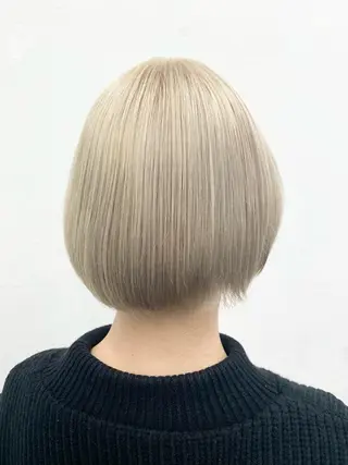 ショート カラー パーマ ヘアアレンジ メンズ nico TOKYO 渋谷所属・ブリーチ　ハイトーン 特化🌈フジタハルキのヘアスタイル
