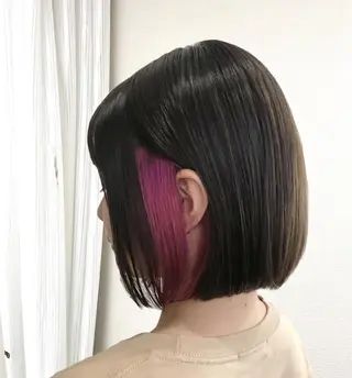 ショート カラー ケアブリーチ /髪質 改善/古橋圭史郎のヘアスタイル