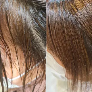 ミディアム Ash 店長　山下達也のヘアスタイル