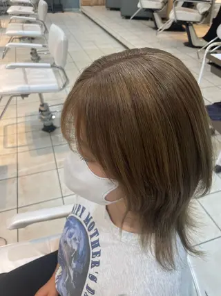 ミディアム カラー 🏰縮毛矯正 🏰NOAのヘアスタイル