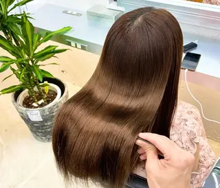 セミロング パーマ 普通の美容室じゃない ‼️/若林のヘアスタイル