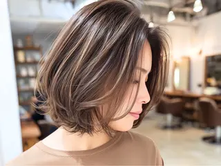 ショート カラー Rubik's なかもずSAYAのヘアスタイル