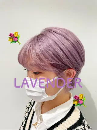 ショート カラー mahalo hair design所属・ハイトーン特化 川井優汰のヘアスタイル