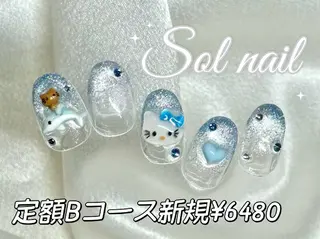 ネイル パラジェル＆フィルイン取り扱いサロンSol Nail所属・Sol Nail ミネのネイルデザイン
