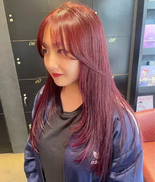 ロング カラー 💞暖色カラー 💞risaのヘアスタイル