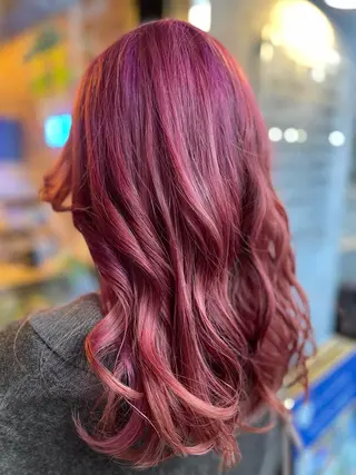 セミロング 柴田 陽平のヘアスタイル