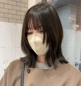 セミロング ୨୧柔らかいカラー nozomi ୨୧のヘアスタイル