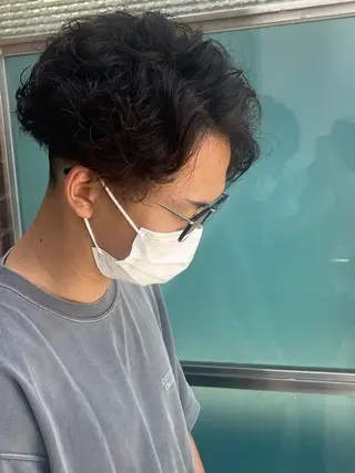 ショート カラー パーマ ヘアアレンジ メンズ キッズ ネイル マツエク・マツパ アイブロウ times salon名駅所属・久木原 ゆりのヘアスタイル