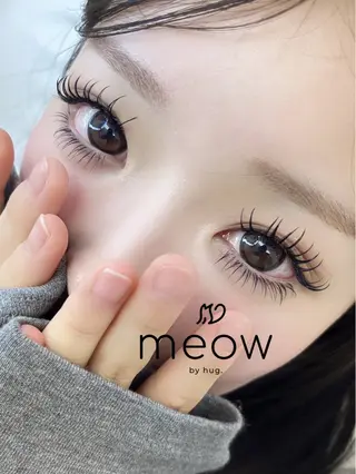 マツエク・マツパ Meow by hug.所属・meow RINA 恵比寿🐈🎀のマツエク・マツパデザイン