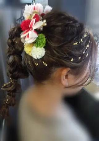 ショート ヘアアレンジ Rarely  beautyのヘアスタイル