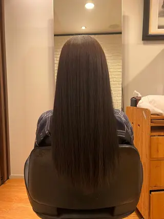 セミロング パーマ ✨髪質改善 縮毛矯正 艶髪 立川 コウキ✨のヘアスタイル