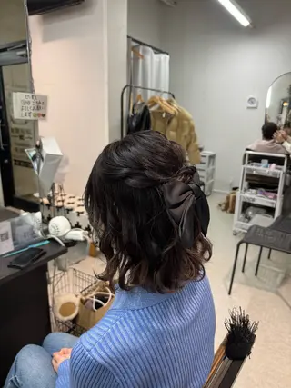 ショート ヘアアレンジ MOTHER'S SHOP所属・SATO RINKAのヘアスタイル
