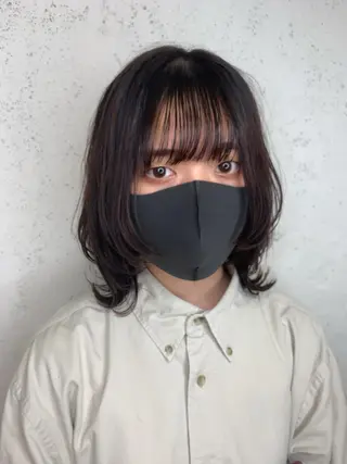 ミディアム カラー 310【サンイチマル】所属・透明感ハイトーン🦄 キラ🌈のヘアスタイル