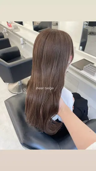 ロング Parve Mix/ 平 奈果🎀のヘアスタイル