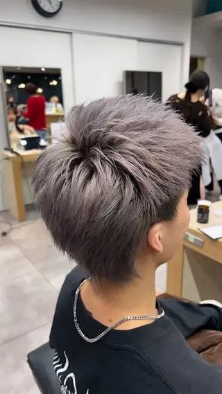 ショート カラー メンズ メンズ/ハイトーン /HIKARUのヘアスタイル