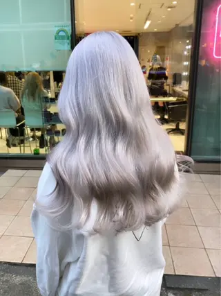 ロング 💛ムラ修正ブリーチ 💛YUUのヘアスタイル