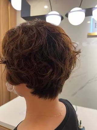ショート 村中 逸紀のヘアスタイル