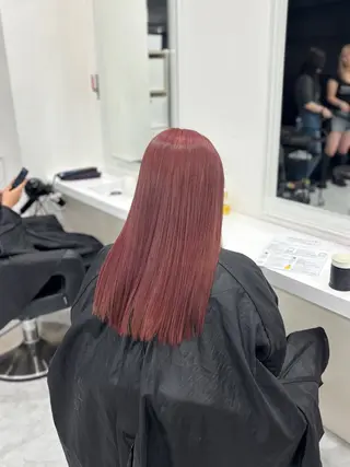 カラー 🎀ハイトーン✖︎ 暖色🎀RYUKAのヘアスタイル