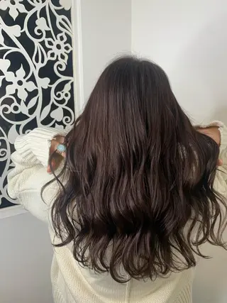 セミロング Hair Resort Noble(ヘアリゾートノーブル)所属・オオヤ カナのヘアスタイル