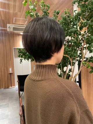ショート ボブ ホノカのヘアスタイル
