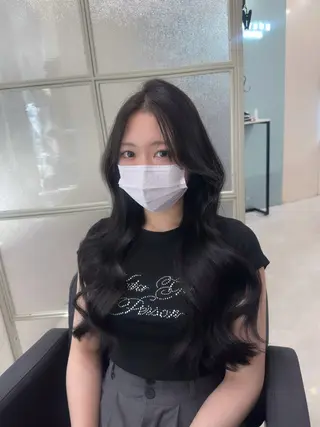 ロング 韓国ヘア/髪質改善 /natsuki🧸のヘアスタイル