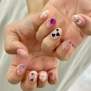 ネイル MIU🎀府中/ パラジェルのネイルデザイン