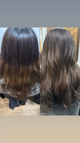 ロング カラー 椎葉 祐也のヘアスタイル