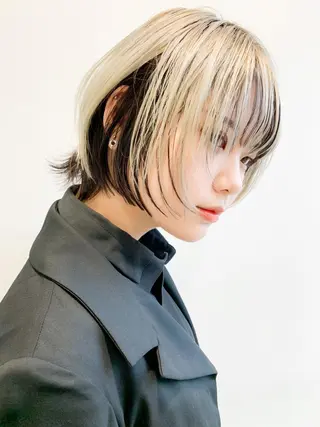 ショート 🍀ケアブリーチ カラー🍀坂井のヘアスタイル